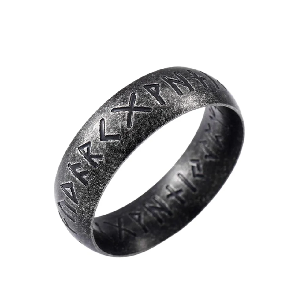 Outstanding Olaf Viking Rune Ring High-End