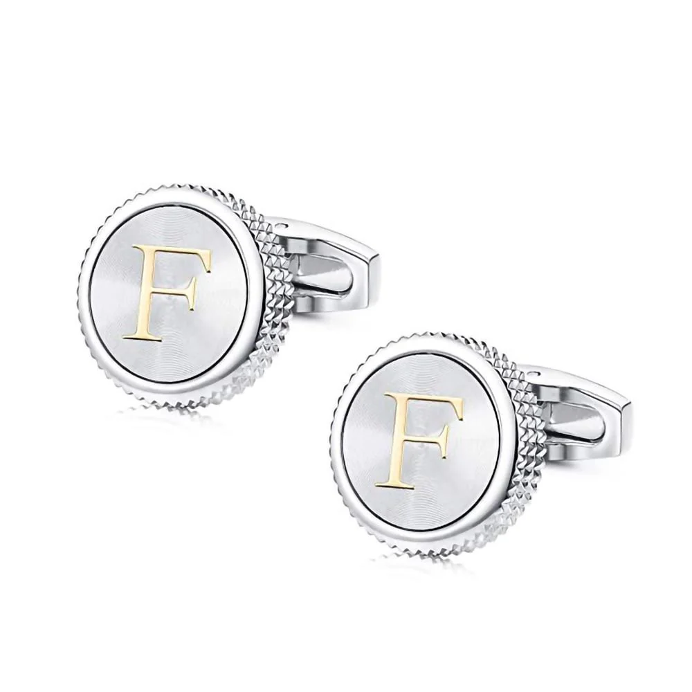 Convenient Personalized Monogram Pearl Cufflinks World-Class