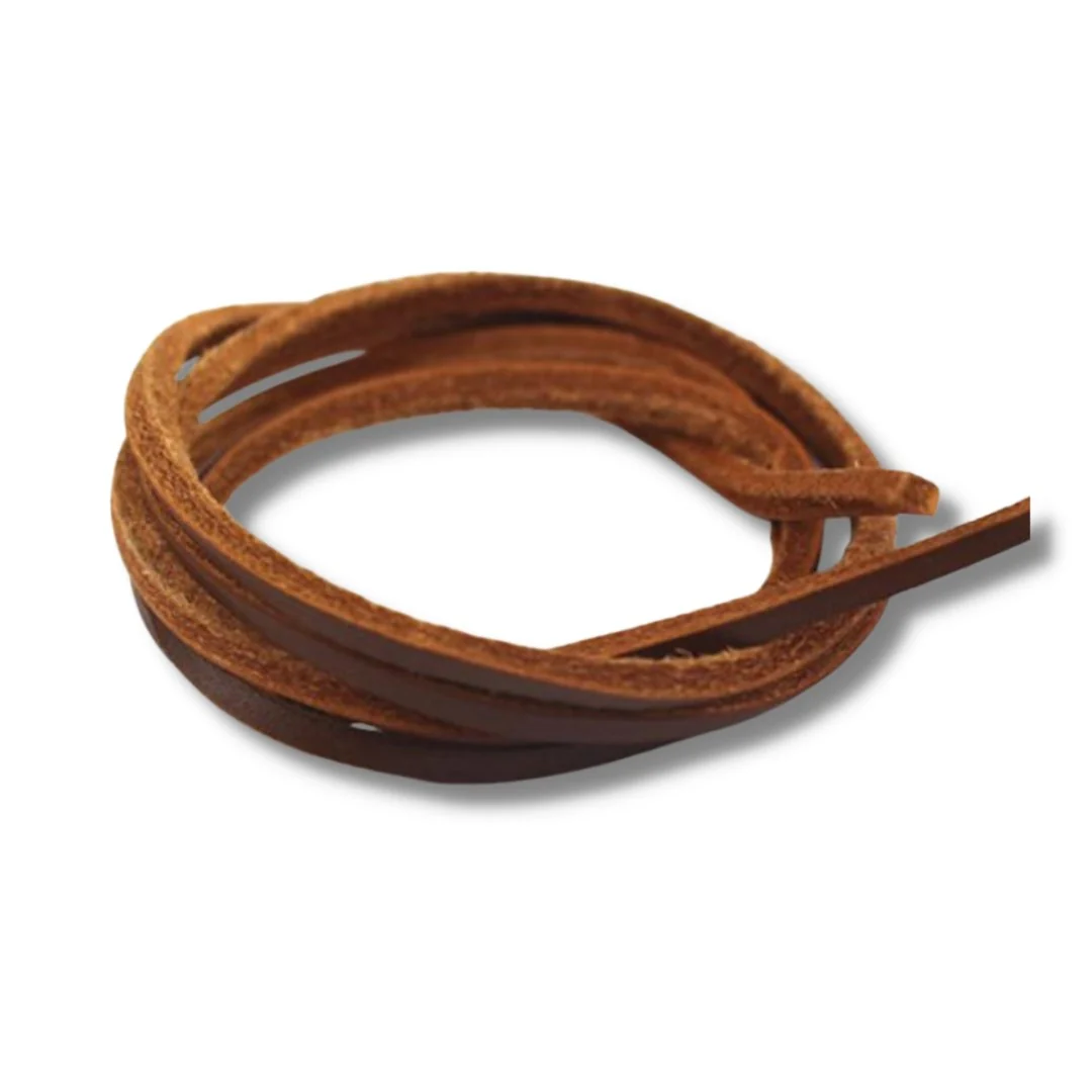 Proven 1 Pair Square Leather Shoelaces 32 Healthy