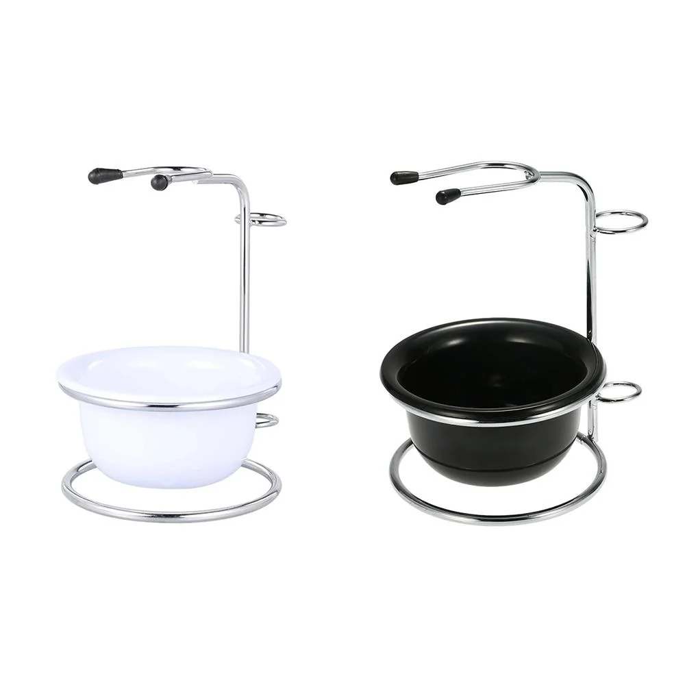 Enhanced Traditional Shaving Tool Set - Bowl Brush Stand Advanced
