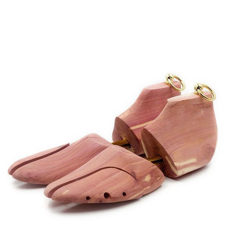 Innovative Cedar Wood Adjustable Shoe Tree For Boots Contemporary