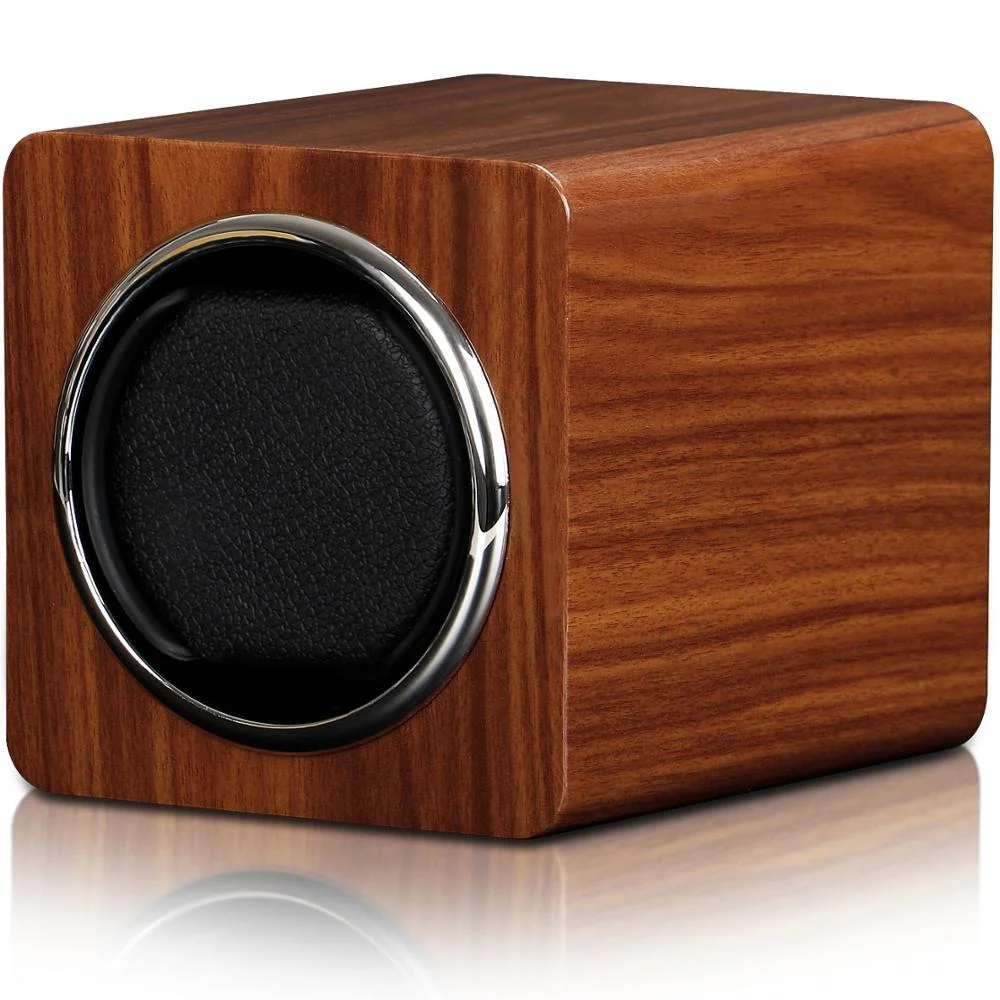 Relaxed Felix Wooden Automatic Single Watch Winder Contemporary