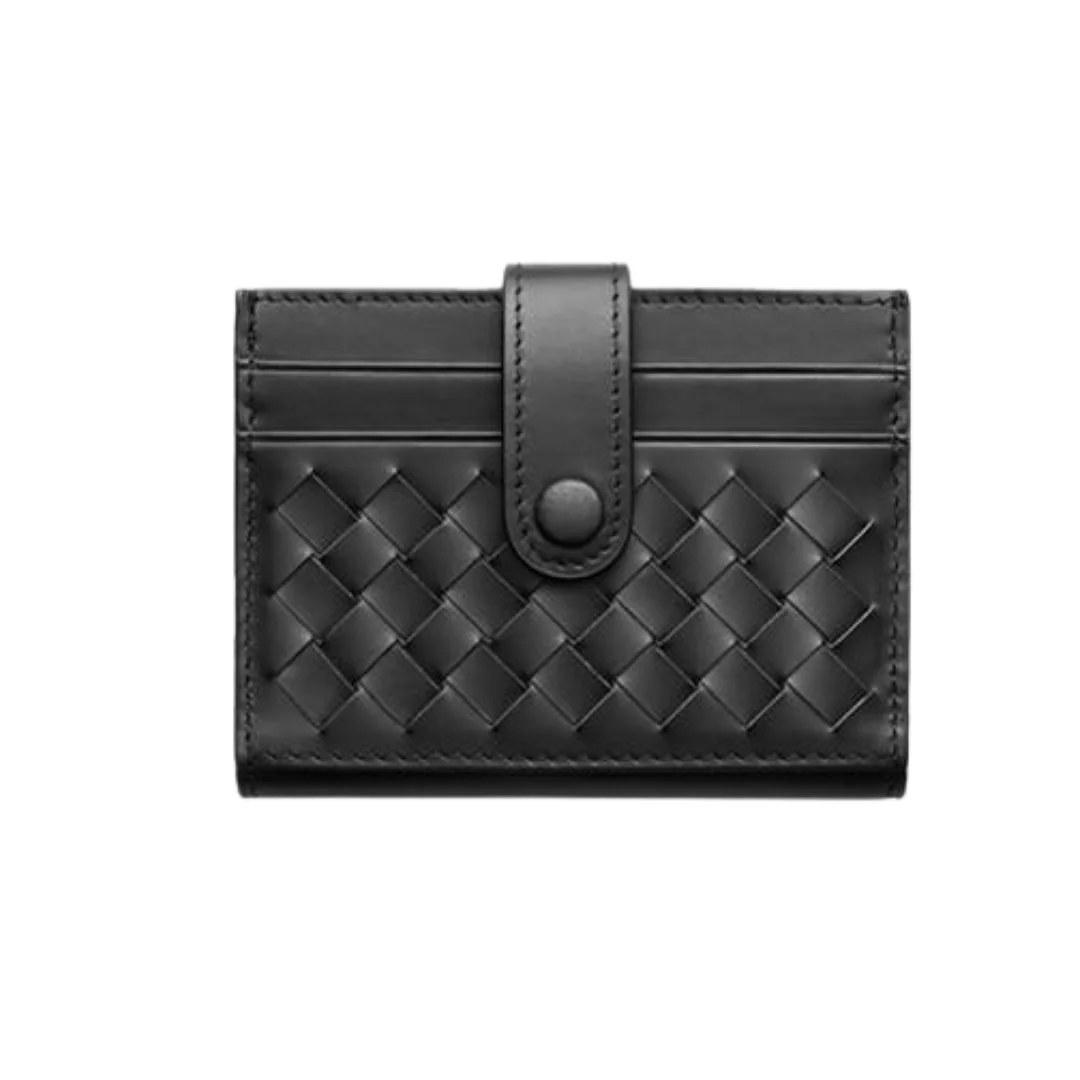 Professional Antonio Large Sheepskin Leather Card Holder RFID Elegant