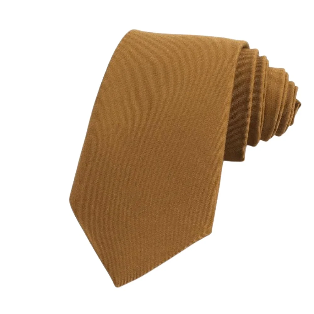 Original Design Solid Cotton Tie Long-Lasting