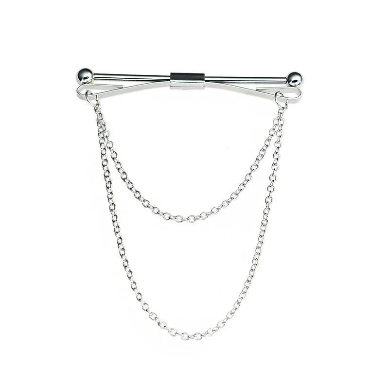 First-Class Collar Clip With Chain Dependable