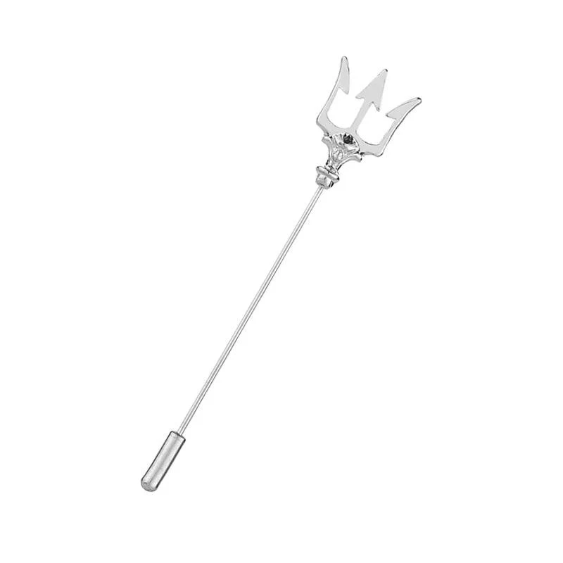 Environmentally Friendly Trident Lapel Pin Organic