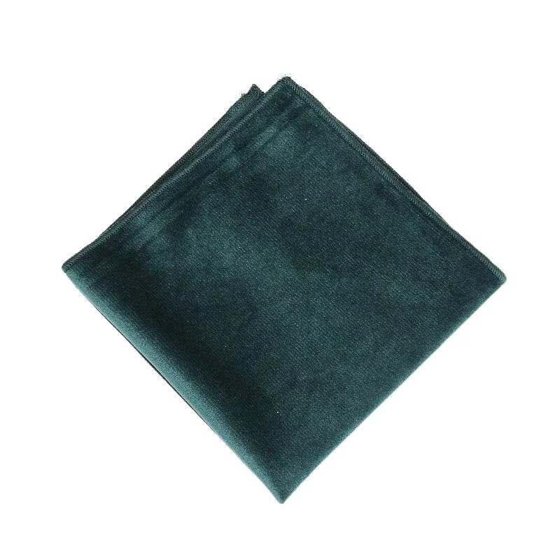 Flexible Velvet Pocket Square Modern