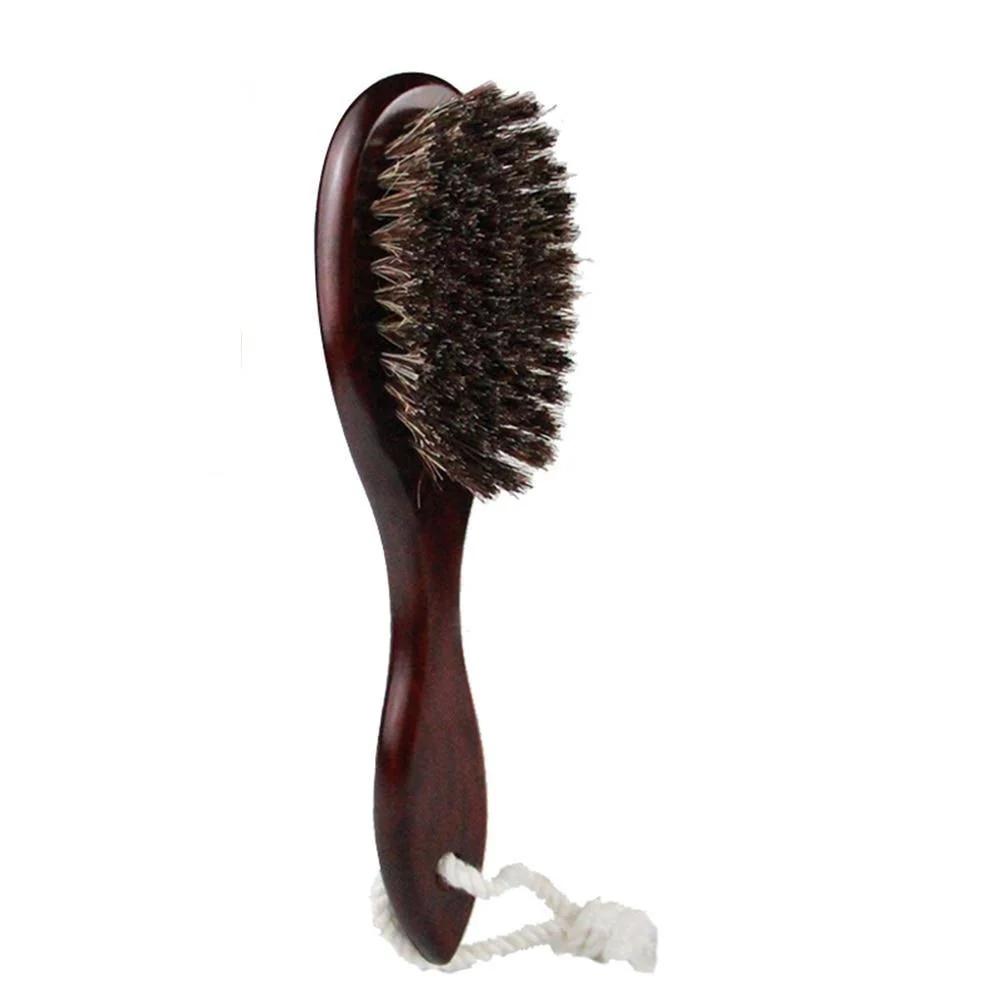 Breathable Soft Goat Bristle Beard Brush Crafted