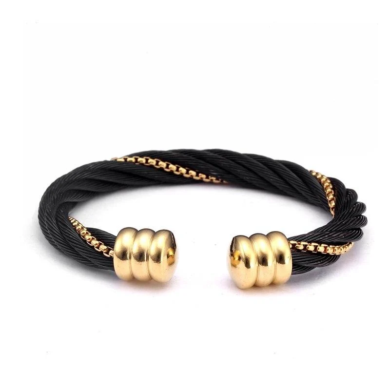 Authentic Romulus Pulsera brazalete tejida Superior