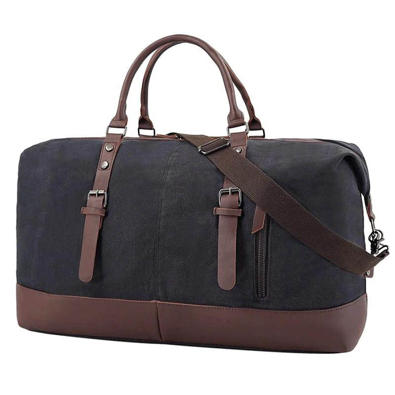 Certified Paul Bolsa Weekender Duffel grande de lona Excellent