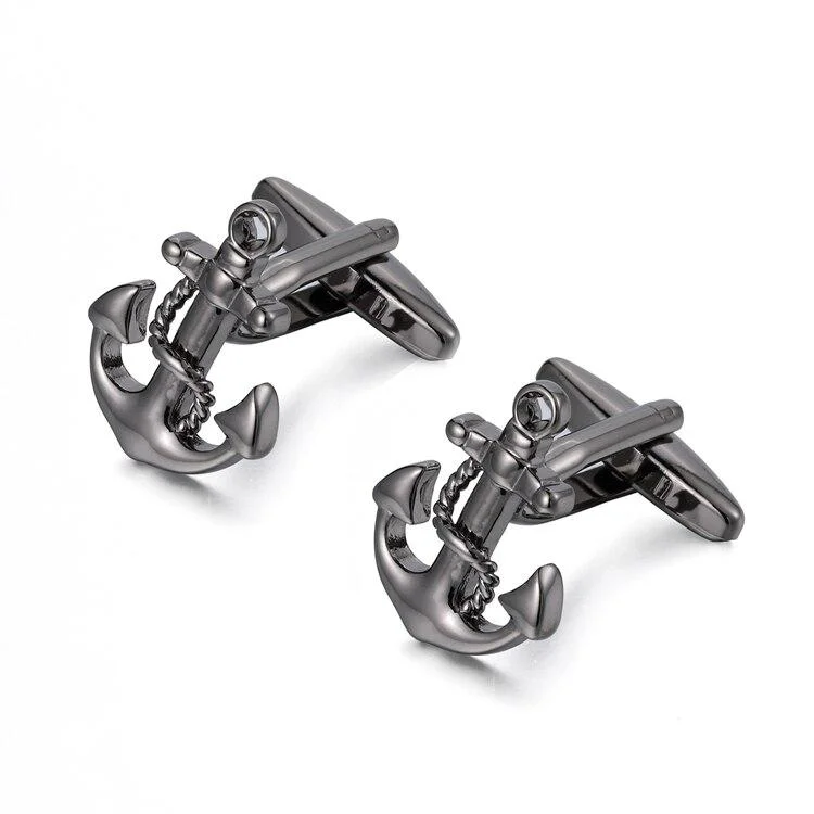 Carefully Designed Gemelos de ancla gris plomo High-Performance