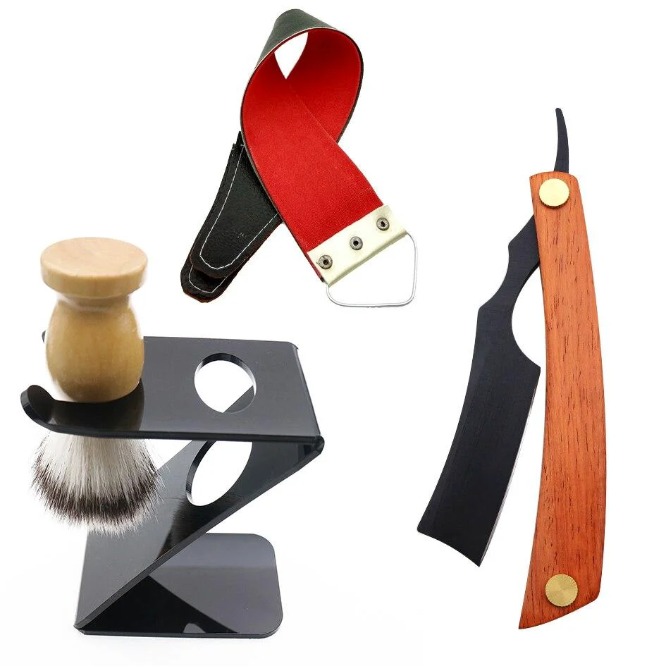 Reusable Salvestro Juego de navajas de afeitar Green