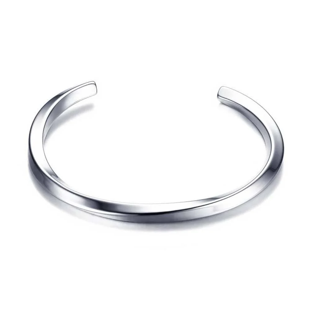 User-Friendly Brazalete de acero inoxidable trenzado High-End