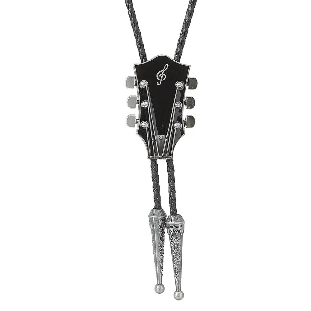 First-Class Corbata Country Guitar Bolo Certified