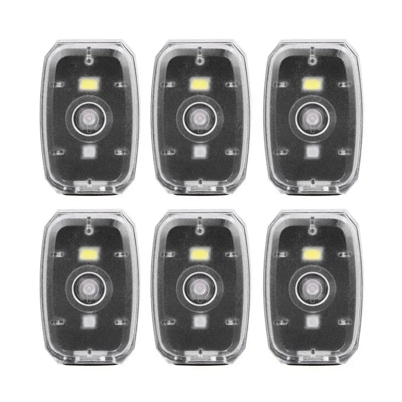 Excellent LED Safety Light - USB Rechargeable Clip-On Strobe Light for Running Cycling Hiking and Walking at Night Verified