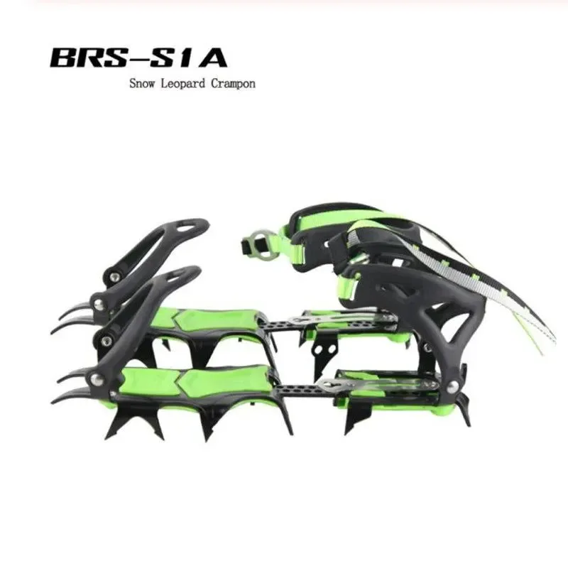 Specialty Crampones ultraligeros BRS de 14 dientes agarre antideslizante para hielo i para senderismo y escalada. Comfortable