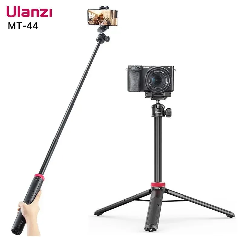 Next-Generation Trípode extensible para vlogs con soporte para teléfono de 42 para DSLR smartphones y GoPro Stylish