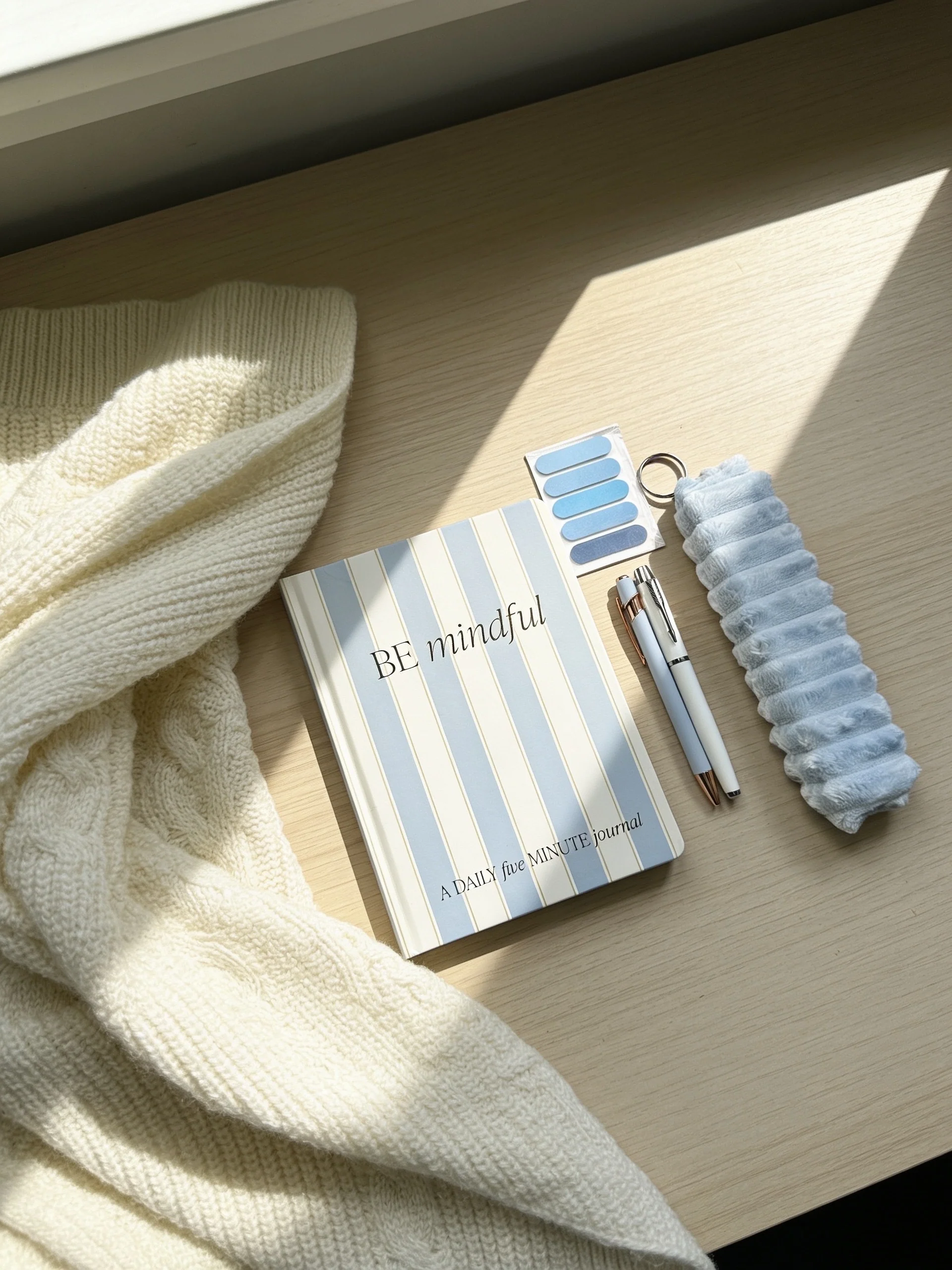 Comfortable Be Mindful - Prompted Journal Set Clean