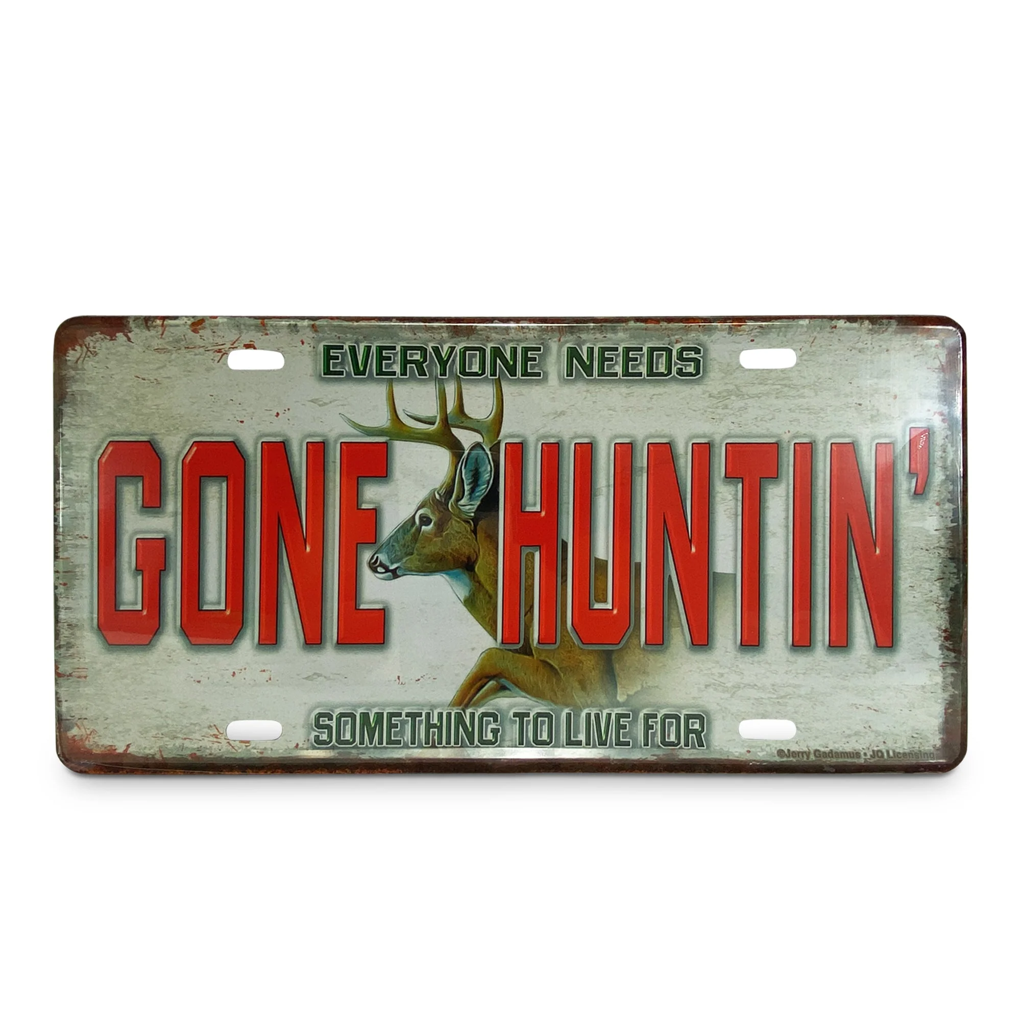 Elite Vanity License Plate 12in x 6in-Gone Huntin Soft