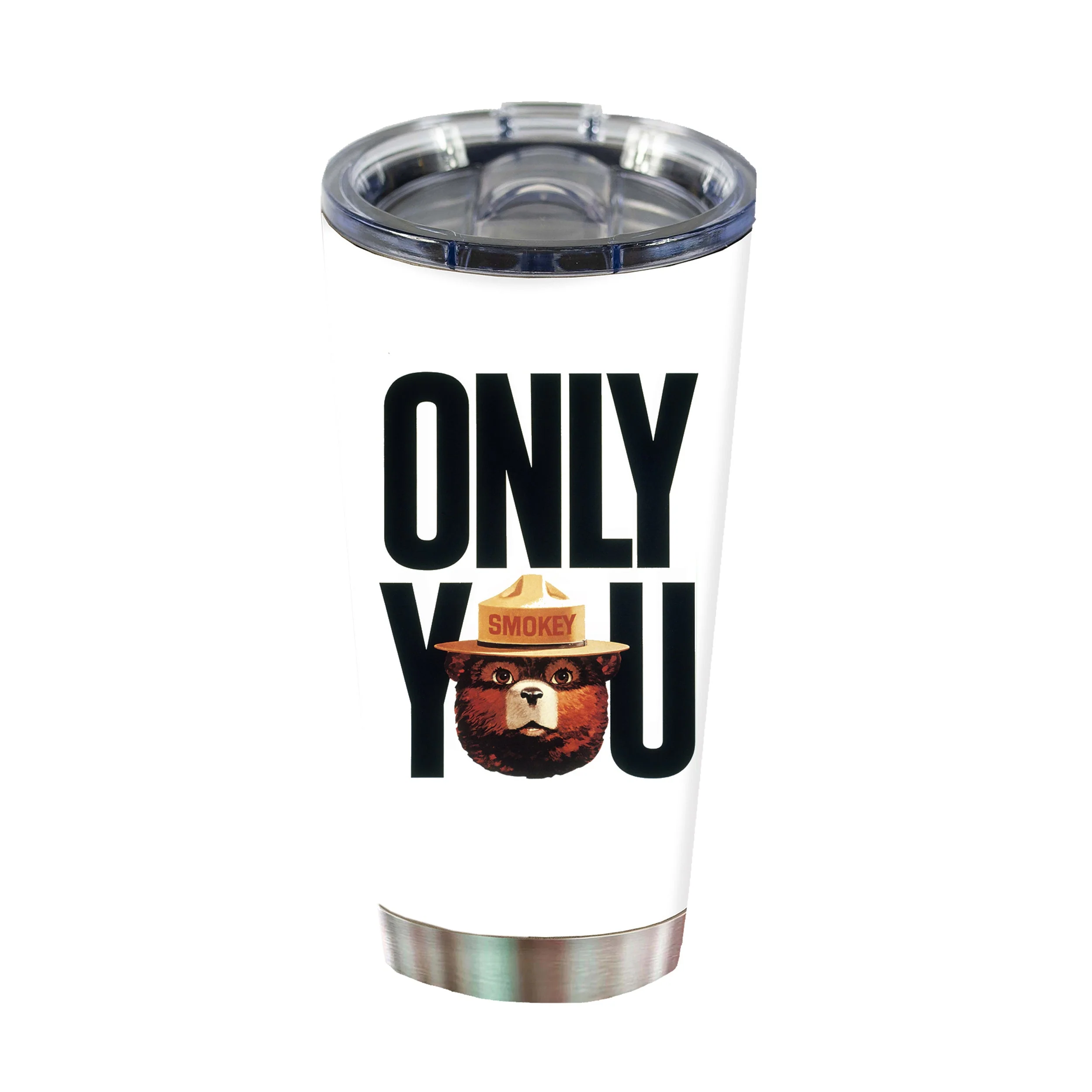 Organic Tumbler 20oz-Smokey Bear Only You Stylish