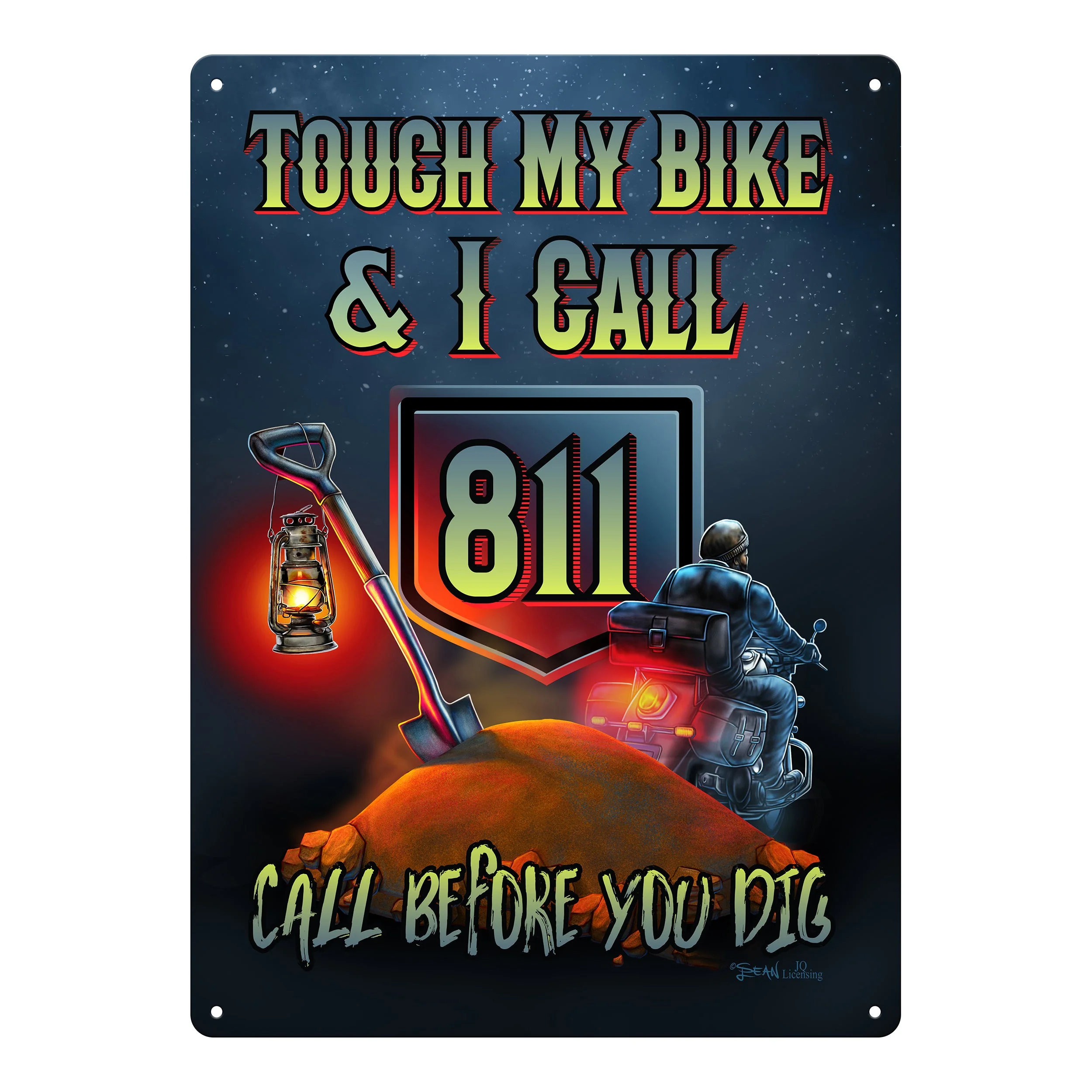 Efficient Tin Sign 12in x 17in-Dial 811 Traditional