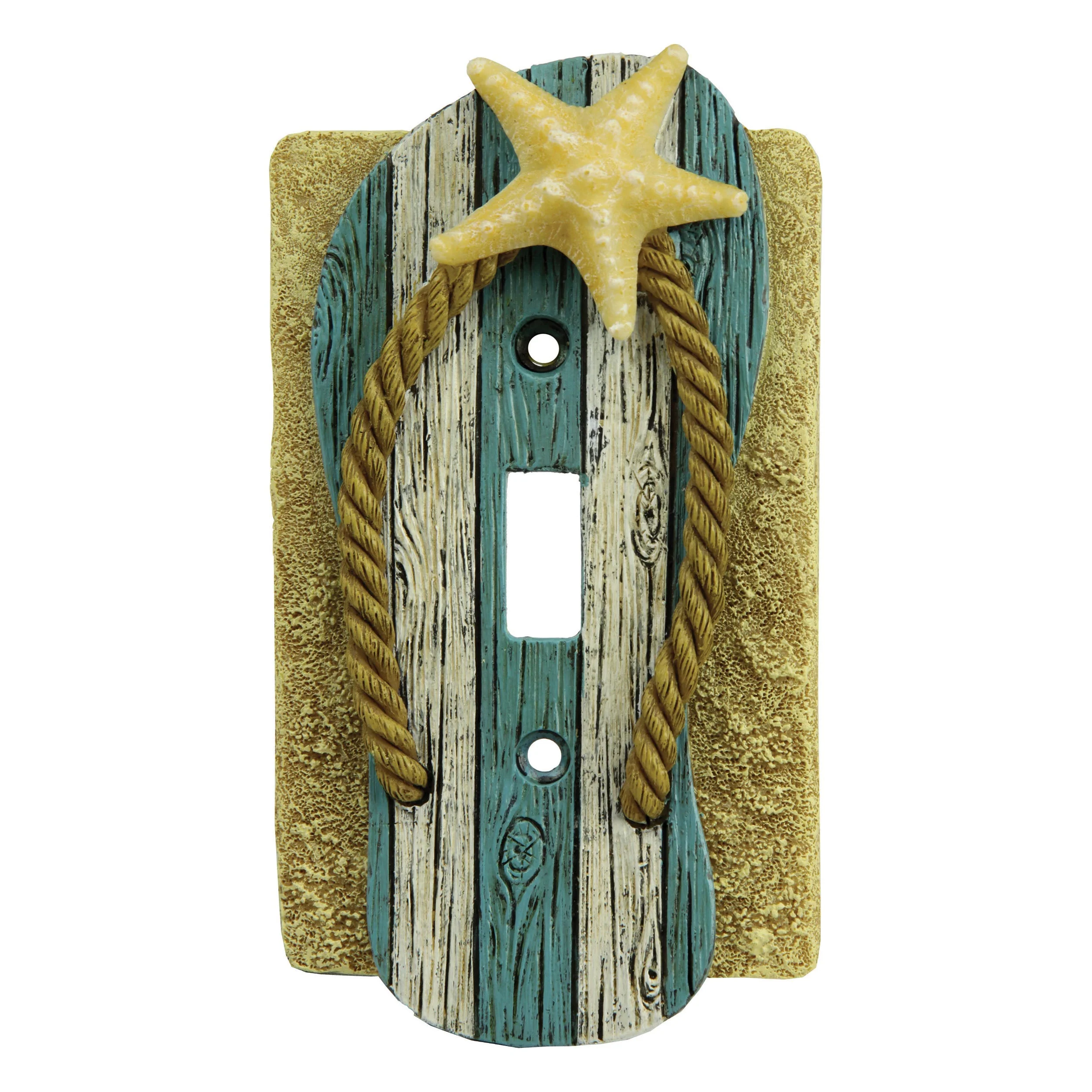 Stylish Electrical Cover Plate Single Switch-Beach Elegant
