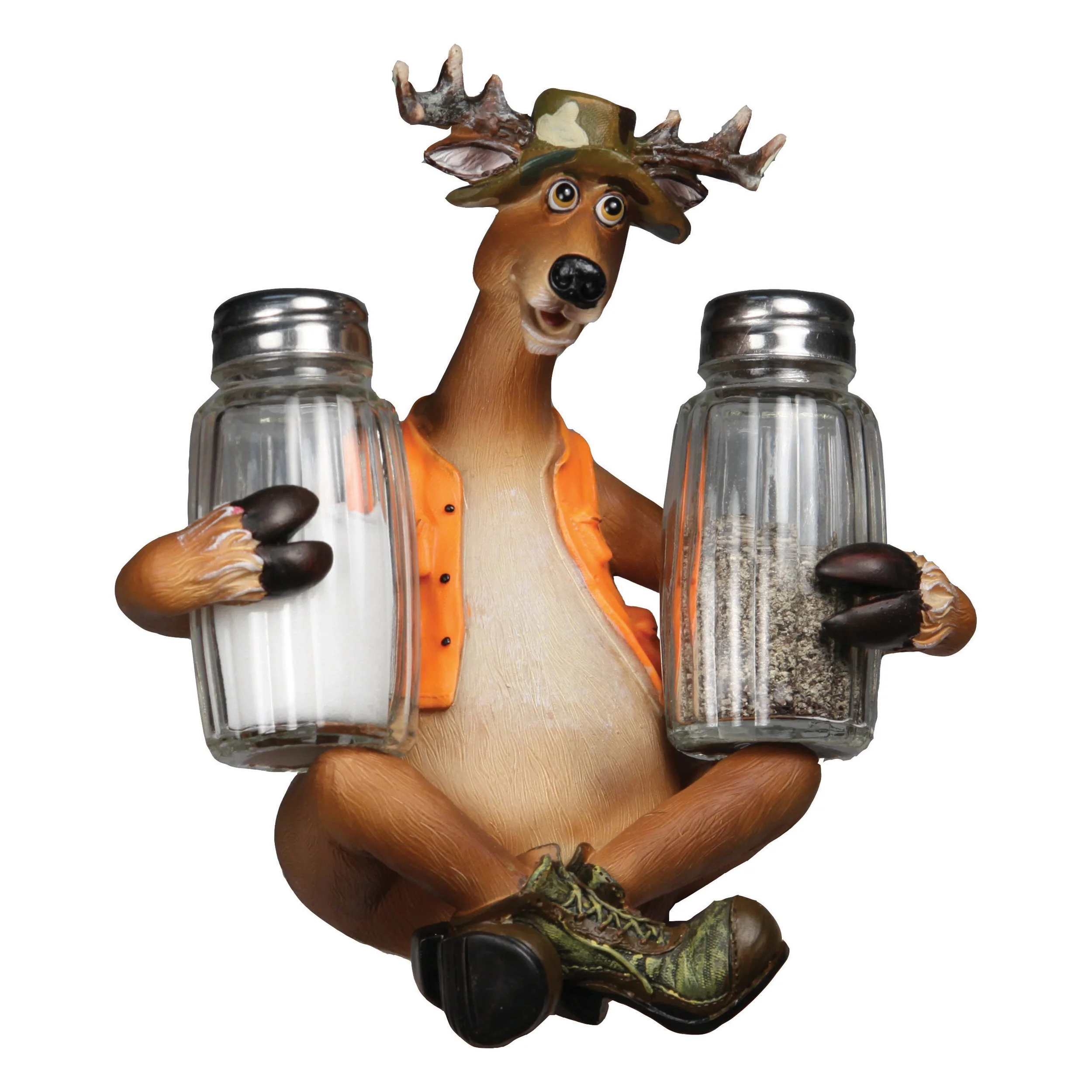 Functional Salt and Pepper Shakers-Deer Soft