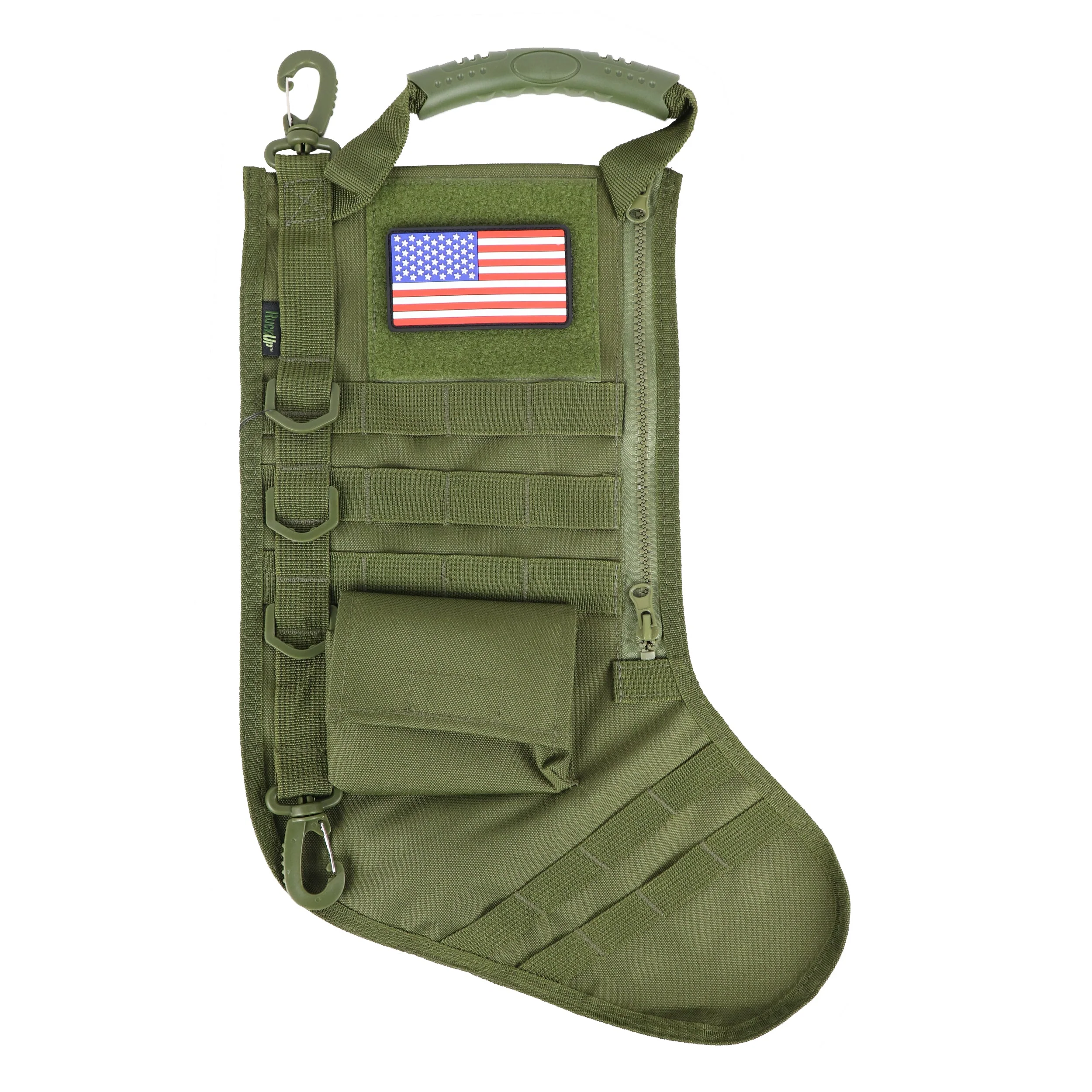 Genuine Osage River Ruck Up Tactical Stocking-OD Green Casual