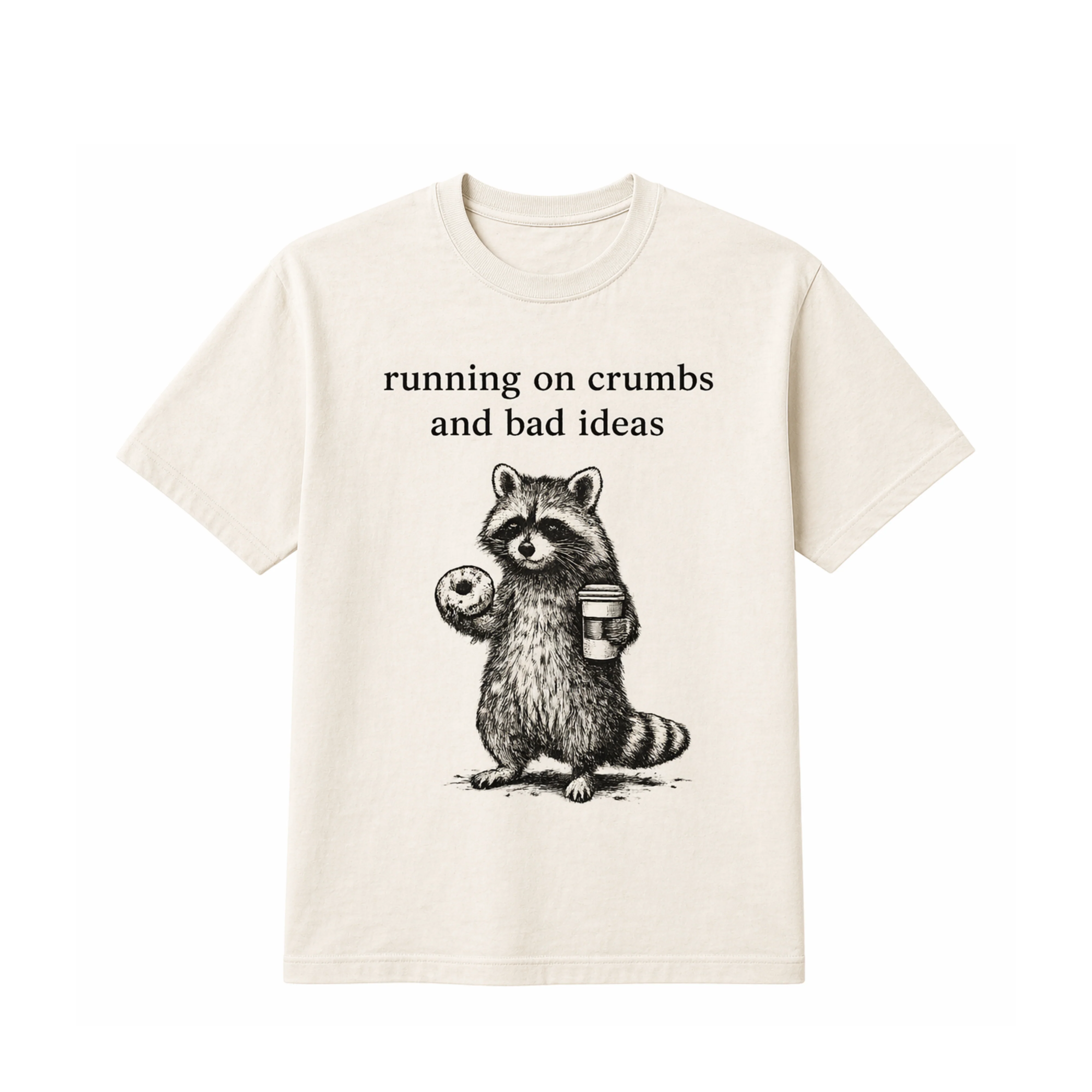 Lightweight T-Shirt - Animal - Raccoon Humor Original
