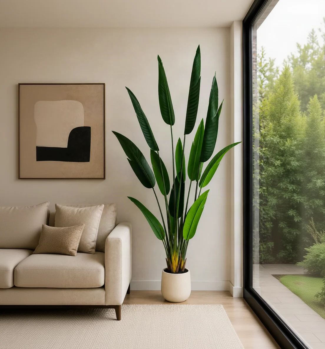 High-Grade Faux Traveler's Palm 70.87 H Elegant