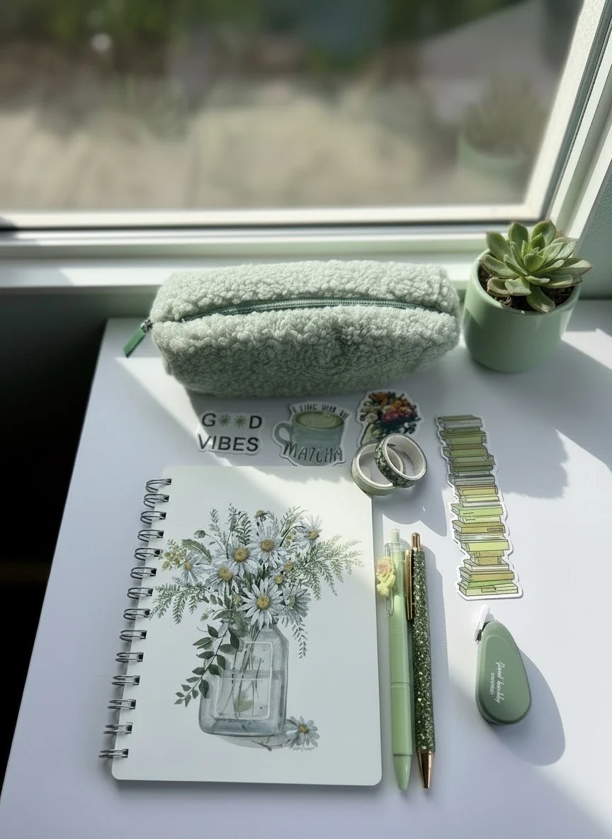 Organic The Daisy Jar Journal Set Fine Crafted