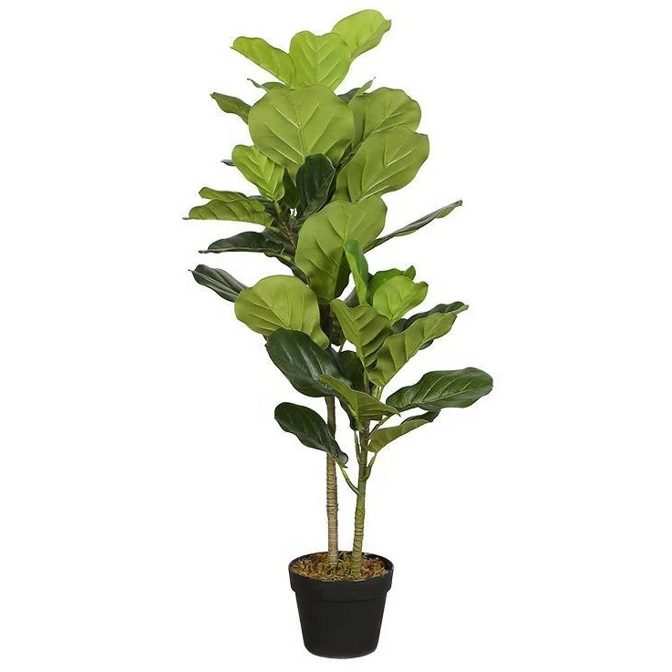 First-Class Fiddle Leaf Fig Faux Plant 105cm 41.3 Authentic