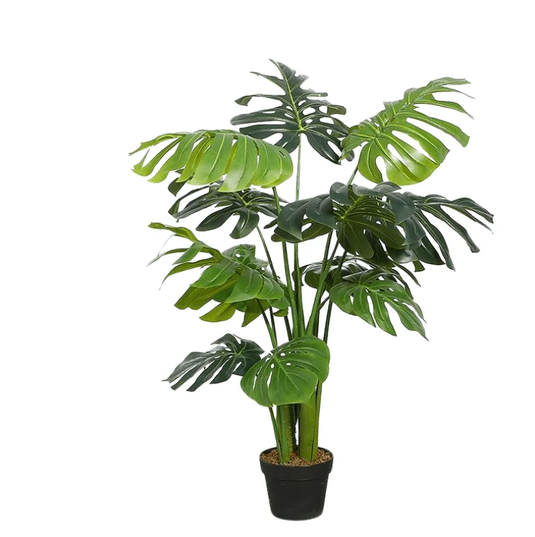 Premium Material Monstera Plant Faux Plant 115cm 45.3 Classic
