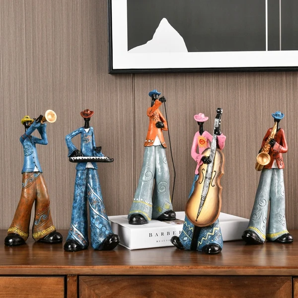 Efficient Musician Band Figurines Fashionable
