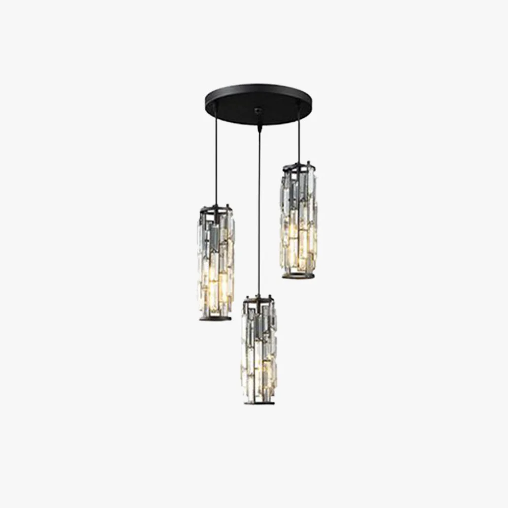 Innovative Kristy Pendelleuchte Clusterförmig 1 3 4-flammig Elegant