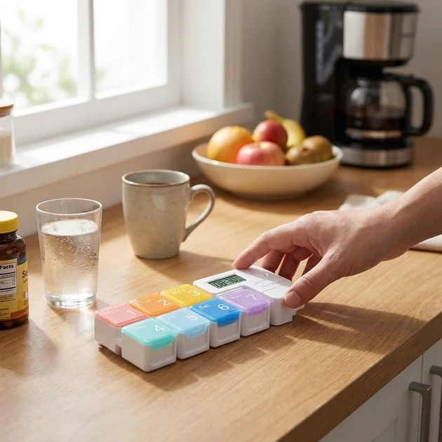 Top-Quality Electronic Weekly Pill Organizer Official