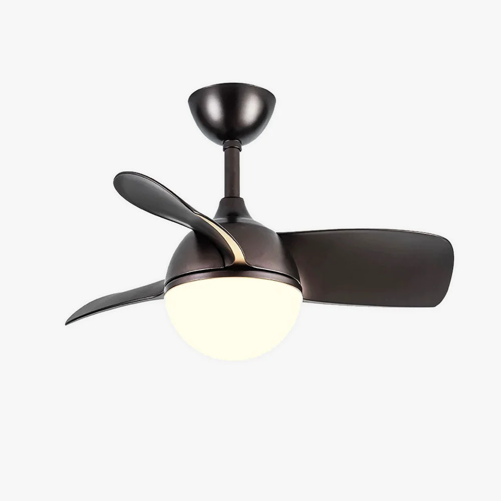 Secure Morandi Deckenventilator mit Beleuchtung 3-Blatt 3 Farben ∅76cm Breathable