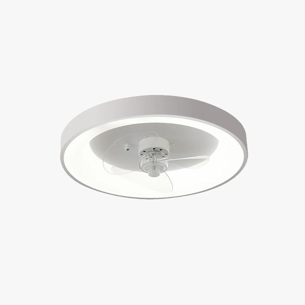 Smooth Quinn Deckenventilator mit Beleuchtung Weiß ∅50CM Innovative