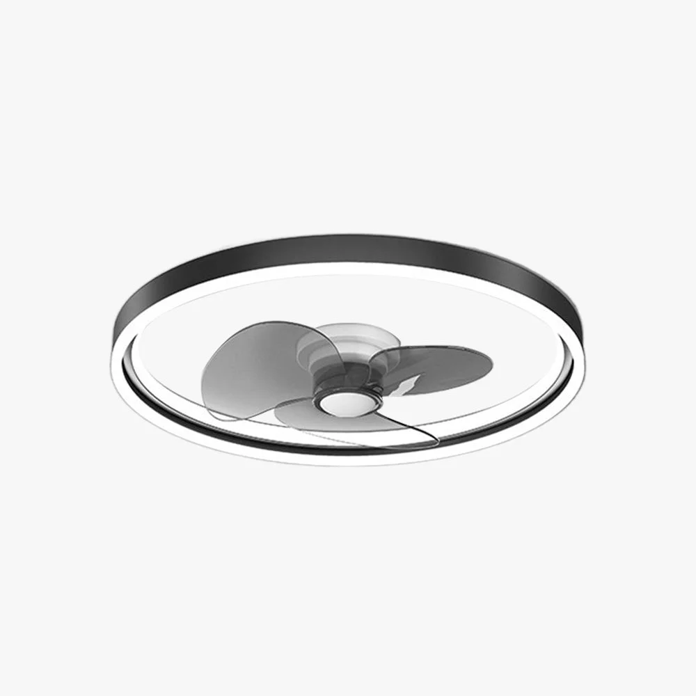 Natural Edge Kirsten Deckenventilator mit Beleuchtung 2 Farben 2-flammig ∅41CM 51CM Genuine