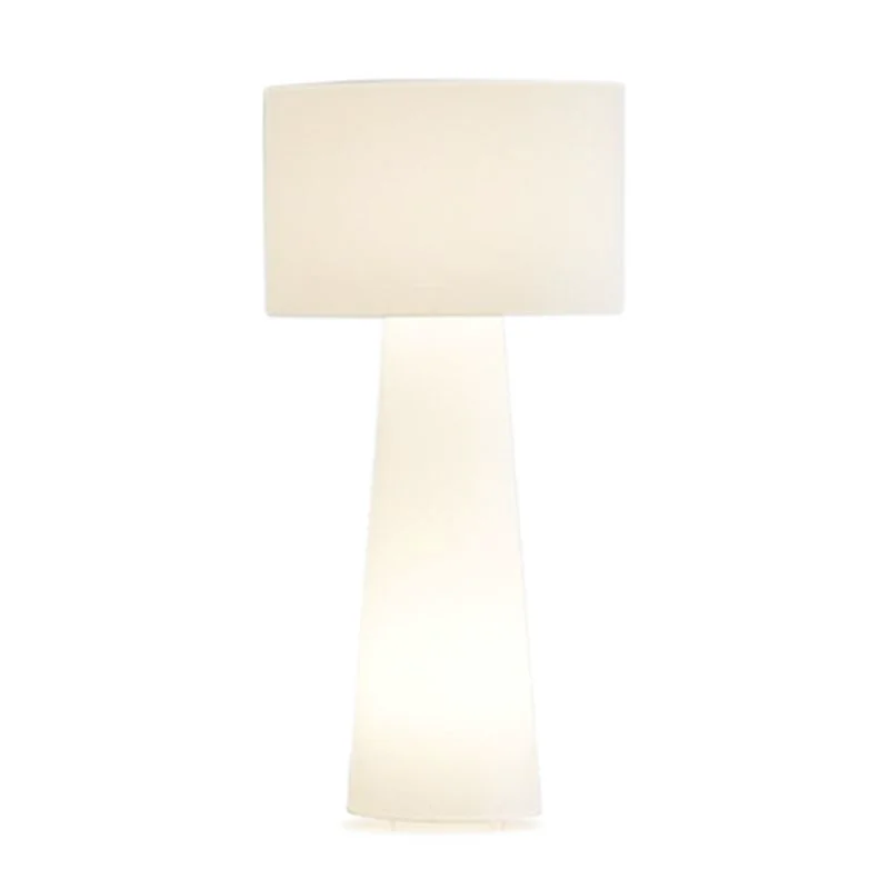 Fine Eryn Zylinderförmige Stehleuchte Metall Stoff 90 120CM Lang Fine Crafted