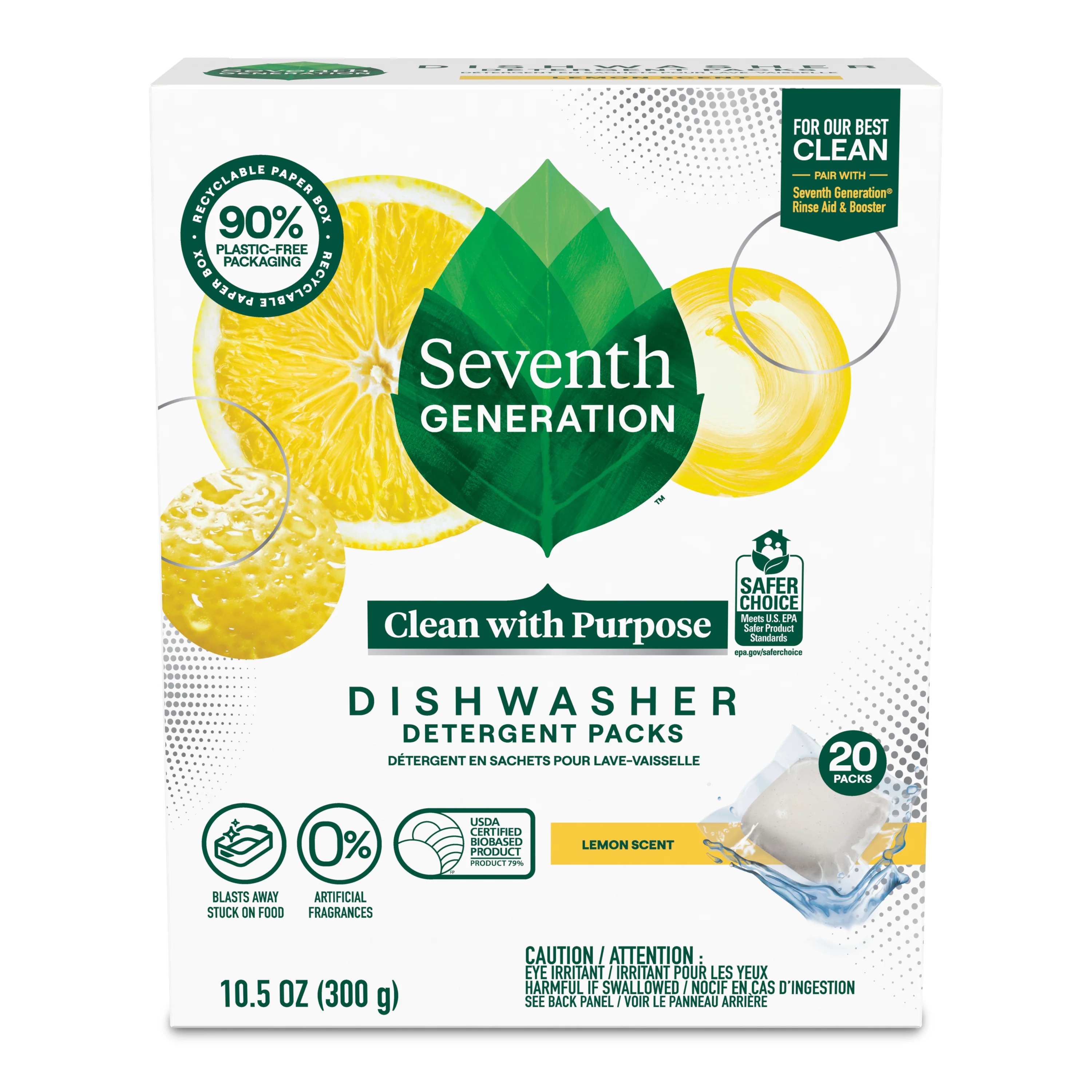 Outstanding Seventh Generation Dishwasher Detergent Packs Official