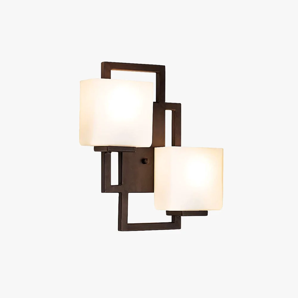 Fine Crafted Eyrn Bronze Ankleider Wandlampe 2-flammig 35CM Lang Consistent