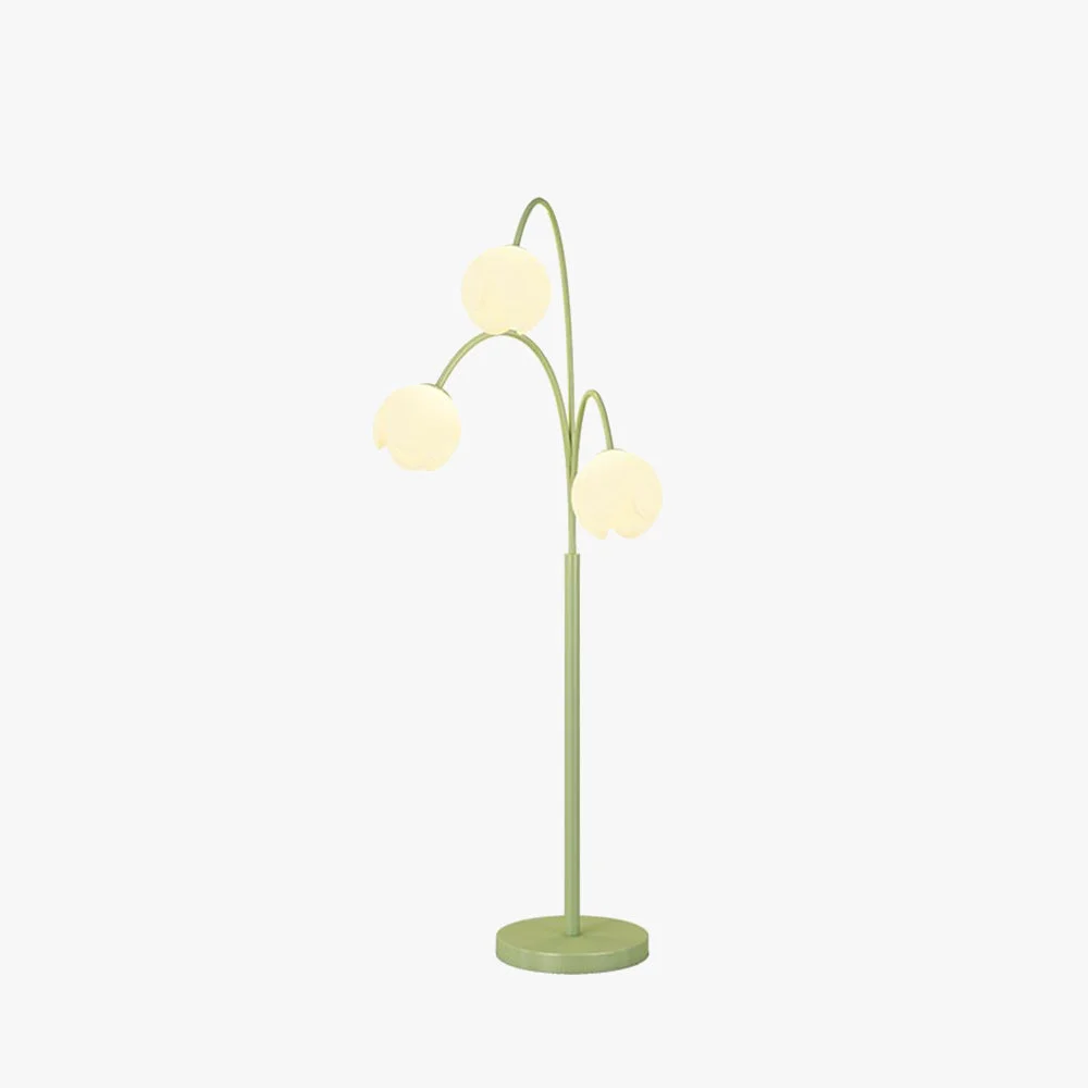 Casual Lily Stehleuchte Metall 3-flammig 2 Farben 100CM Lang Fast
