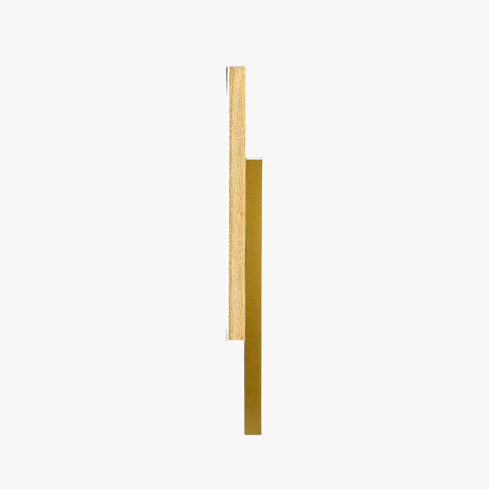 Pure Ozawa Doppellinie Wandleuchte aus Holz L40 60 100CM Verified