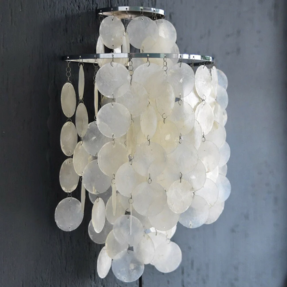 Reusable Nordic Modern Minimalist Silver Wall Lamp Artisan