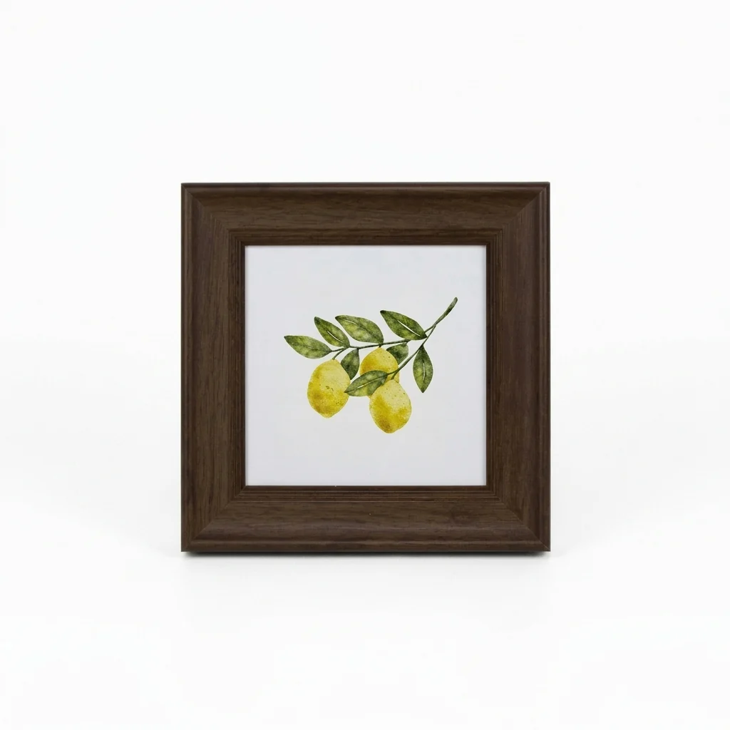 Professional Square Resin Picture Frame Lightweight Durable Functional