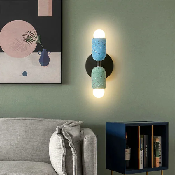 Relaxed Double Head Creative Home Wall Lamp Stylish