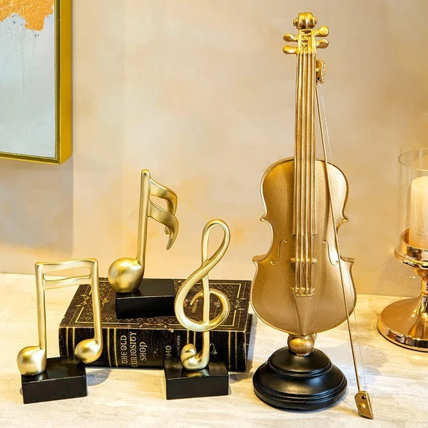 Exclusive Musical Notes Decorative Figurine Optimized