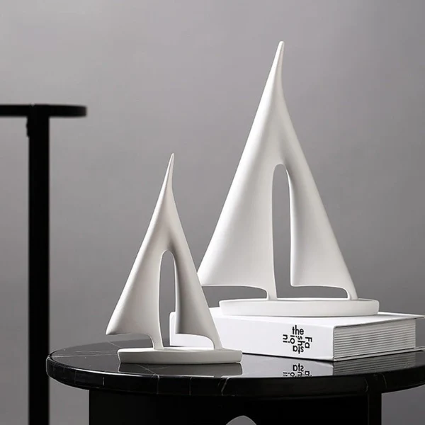 World-Class Sailboat Decorative Figurine Classic