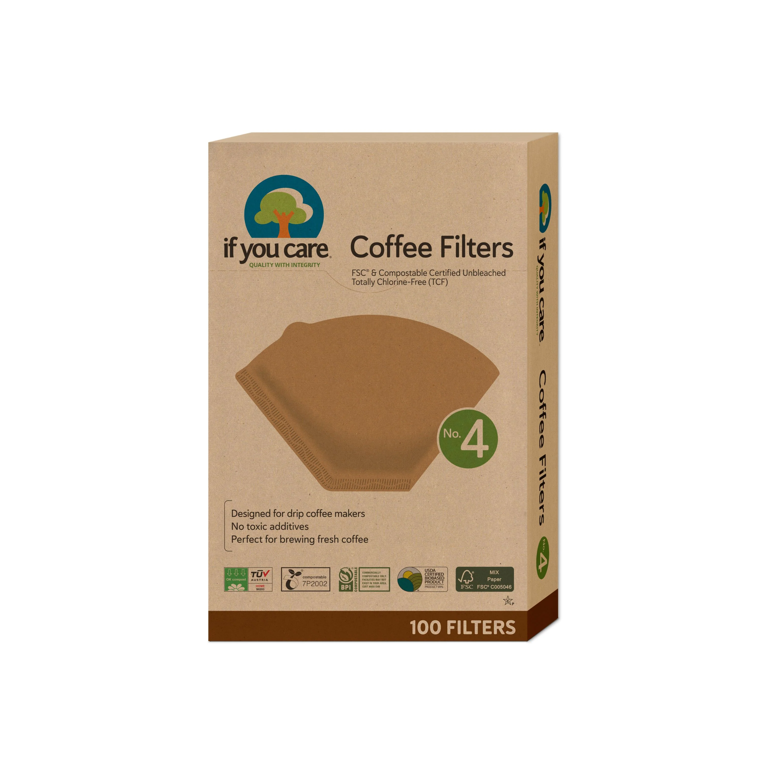 Proven If You Care Coffee Filters - Cone Prestigious
